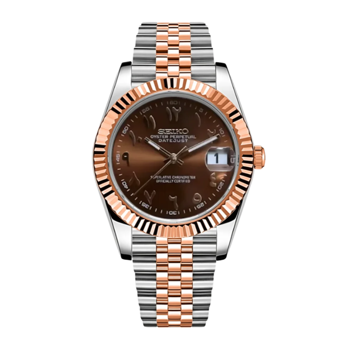 Seiko Chocolate Arabic Dial
