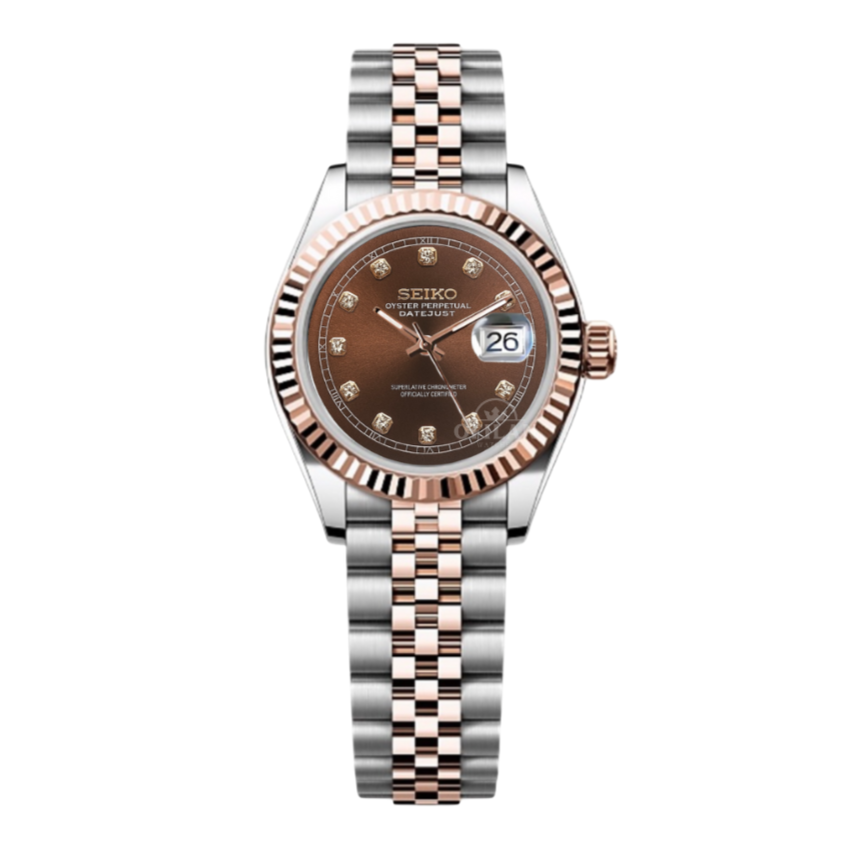 Women's Chocolate Jewel Dial