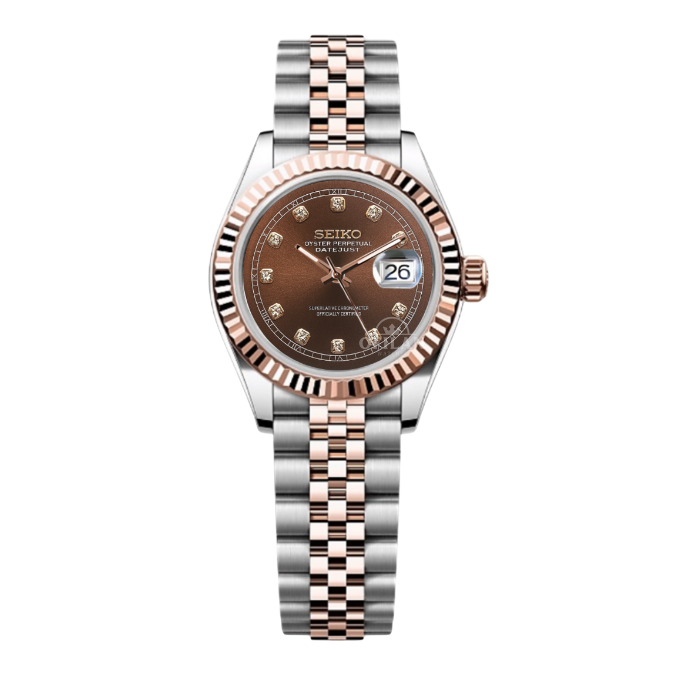 Women's Chocolate Jewel Dial