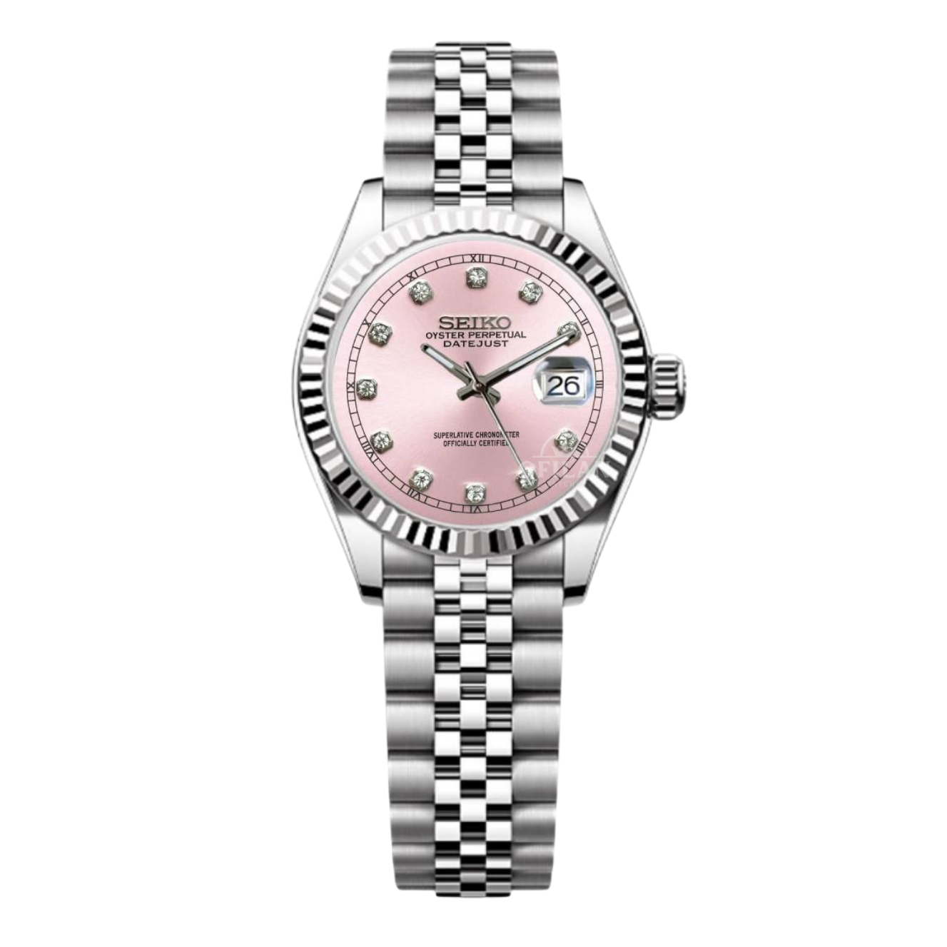 Women's Royal Pink Jewel Dial